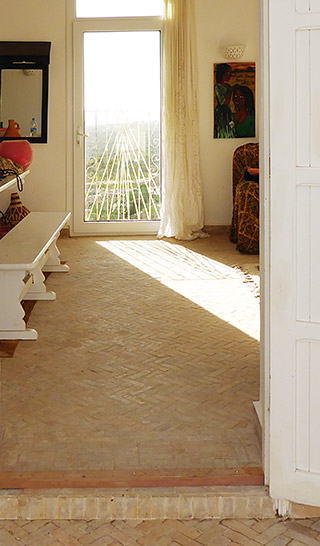 Villa Néréide Eingang zum Salon